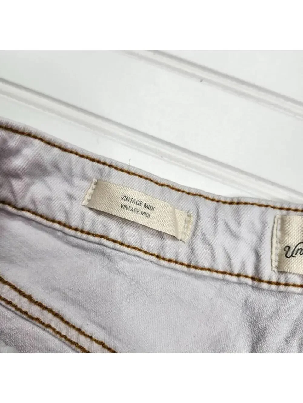 Universal Thread Vintage Stretch White Denim Shorts NEW size 10